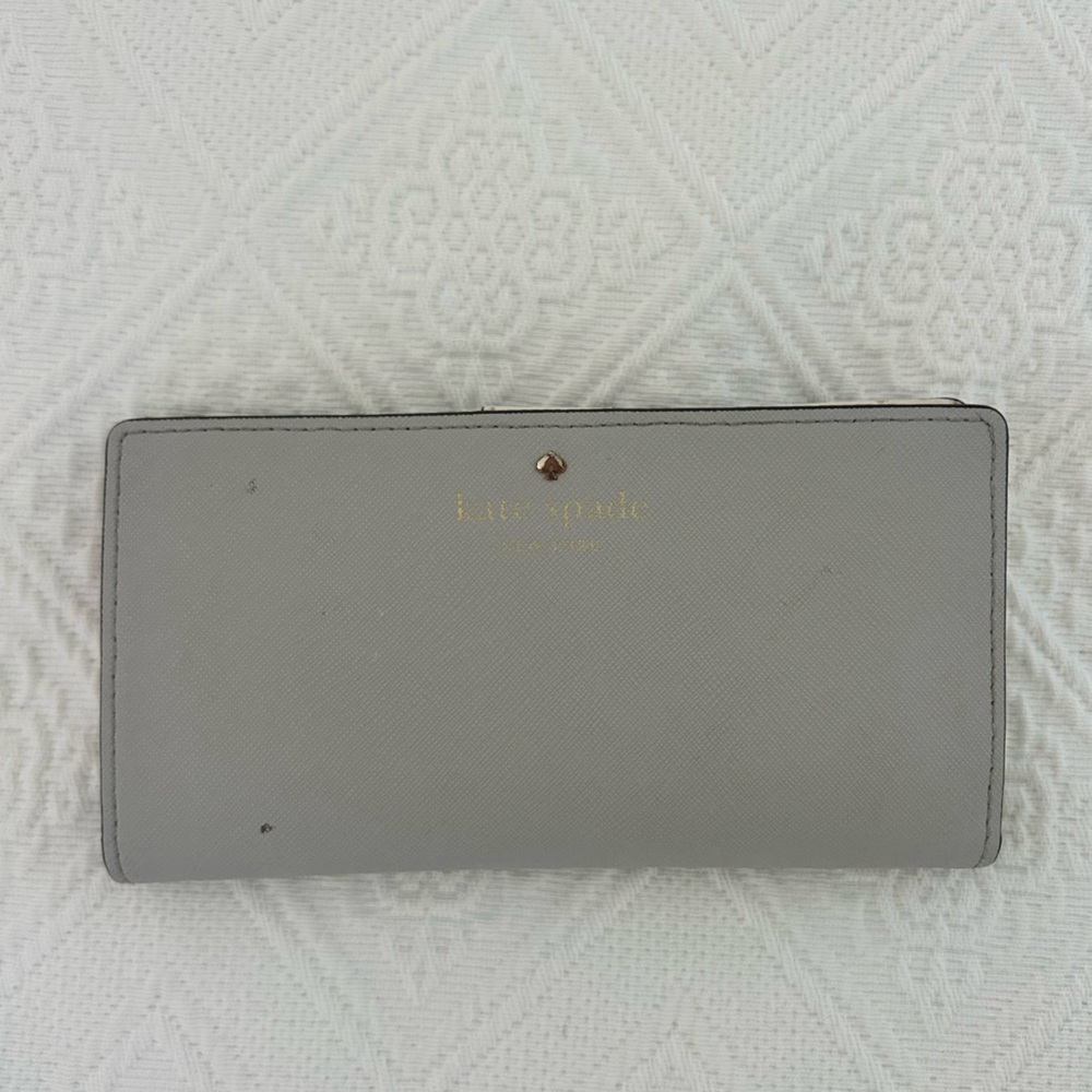 Kate Spade Bifold Wallet (Gray)